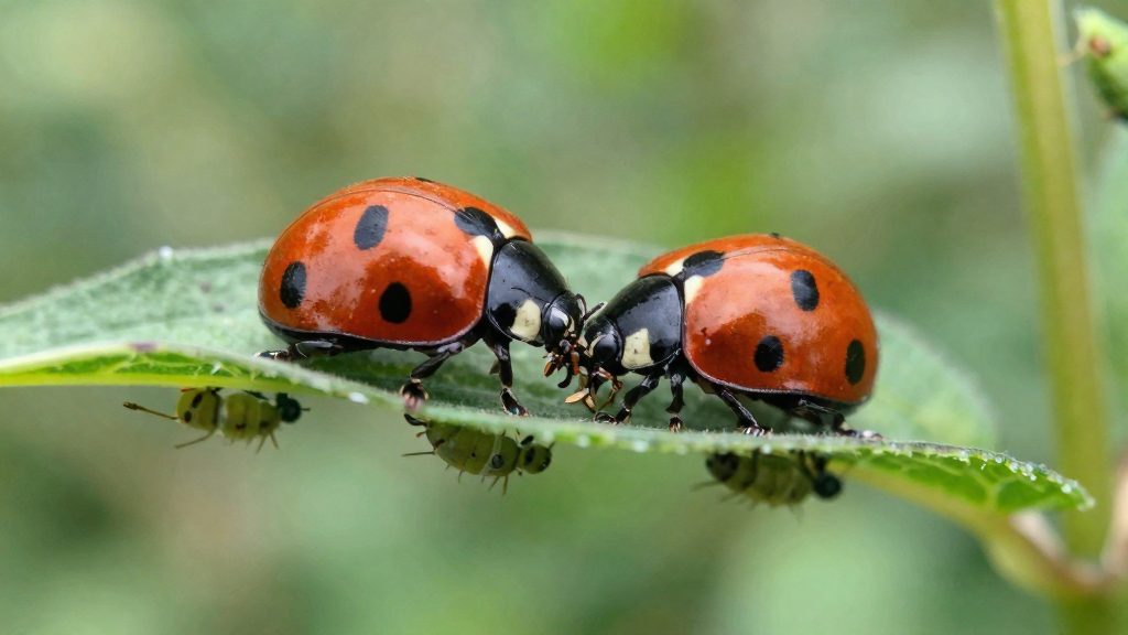 Pourquoi les coccinelles sont les meilleures alliées contre les pucerons