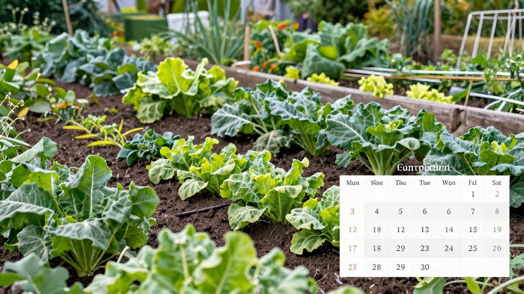 Calendrier du potager bio : semis, plantations et récoltes mois par mois