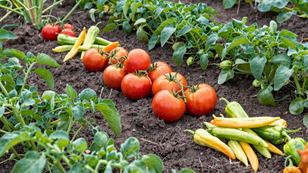 Réussir tomates, poivrons et courgettes : les solanacées et cucurbitacées