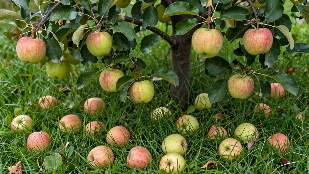 Mesures prophylactiques et gestion des fruits tombés au verger